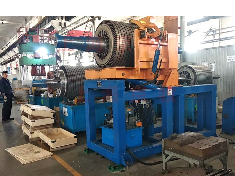 电机转配转子定子翻转台